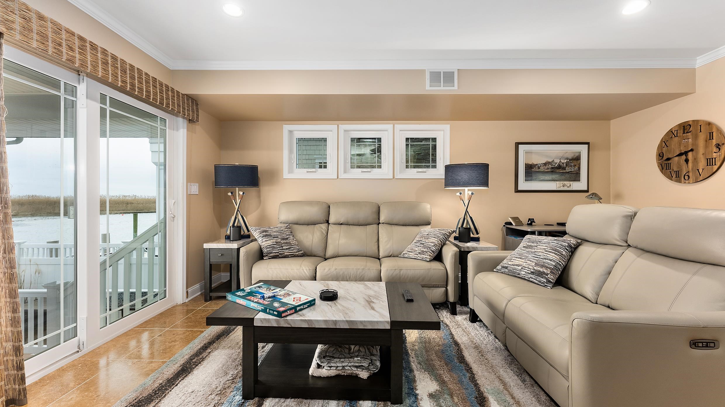 4477 Venicean Road, Unit SOUTH Sea Isle City, NJ 08243 - Photo 30 of 36 a living room with furniture and a window
