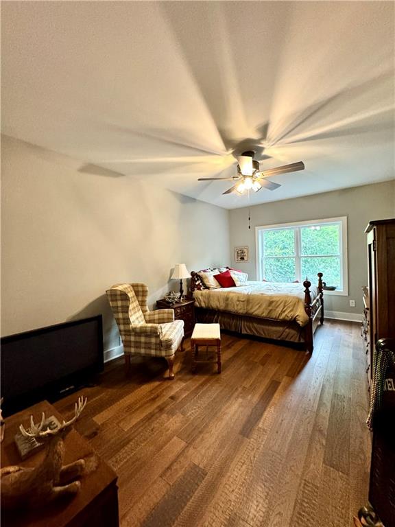 250 Hook Road Northeast Ranger, GA 30734 - Photo 61 of 114 a bedroom with furniture and a chandelier