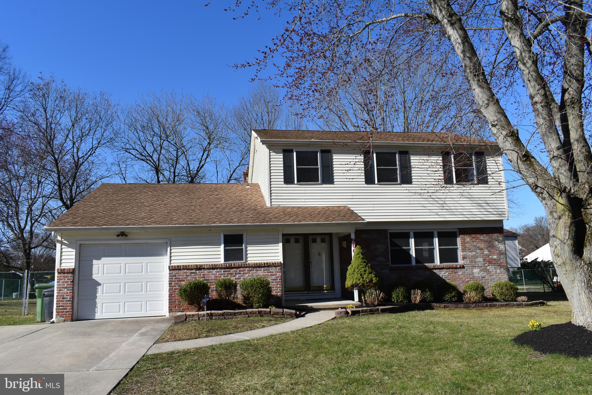 906 Marlowe Road Cherry Hill, NJ 08003 - Photo 2 of 38 a front view of a house with a yard