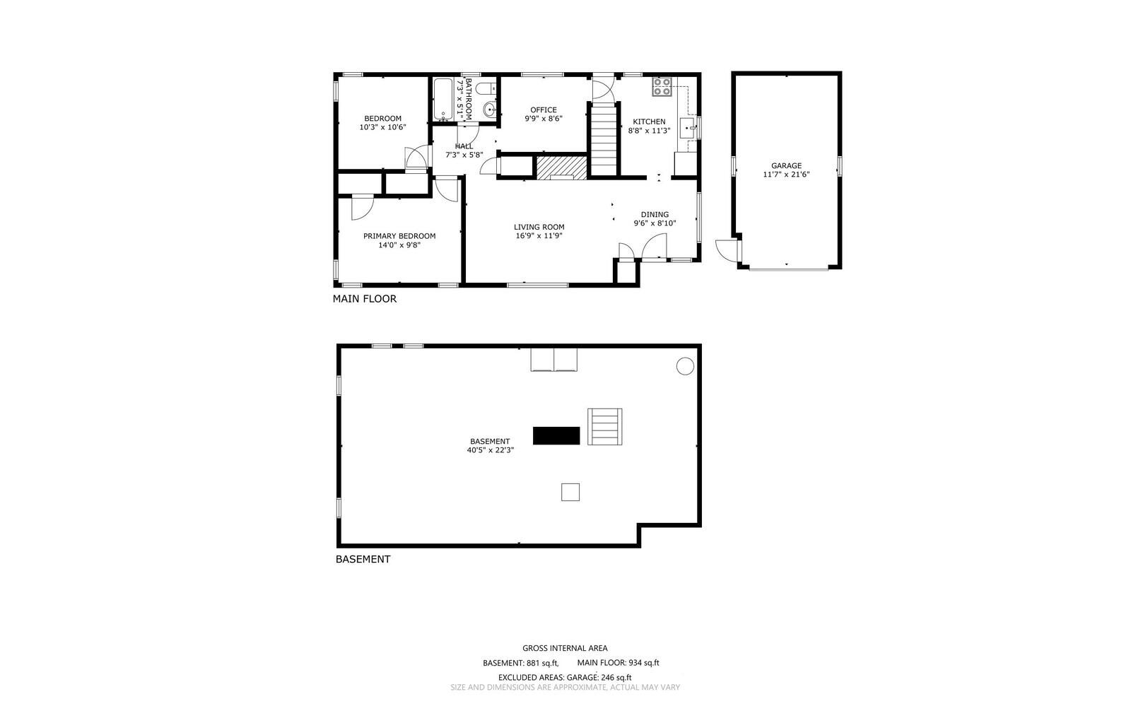 69 1st Rangeway Waterville, ME 04901 - Photo 24 of 24 Floor Plan