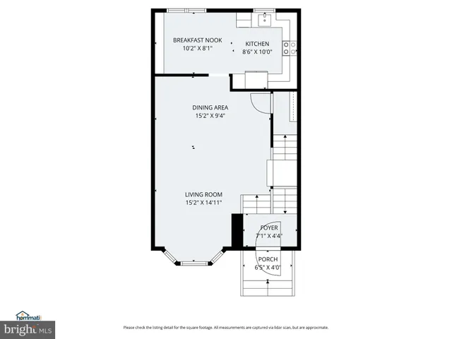 a picture of a bench in front of a door