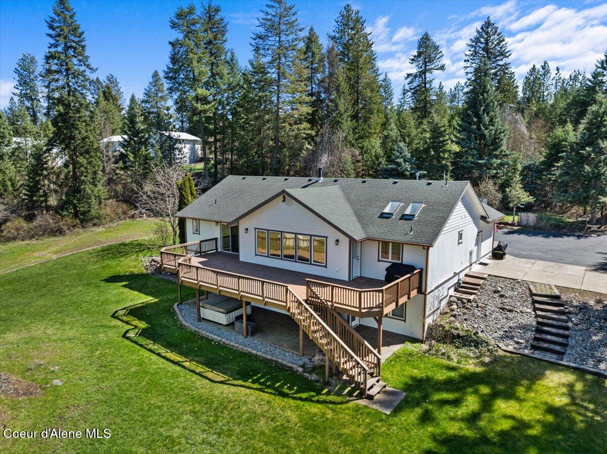 2447 East Garwood Road Hayden, ID 83835 - Photo 48 of 55 Aerial back of home