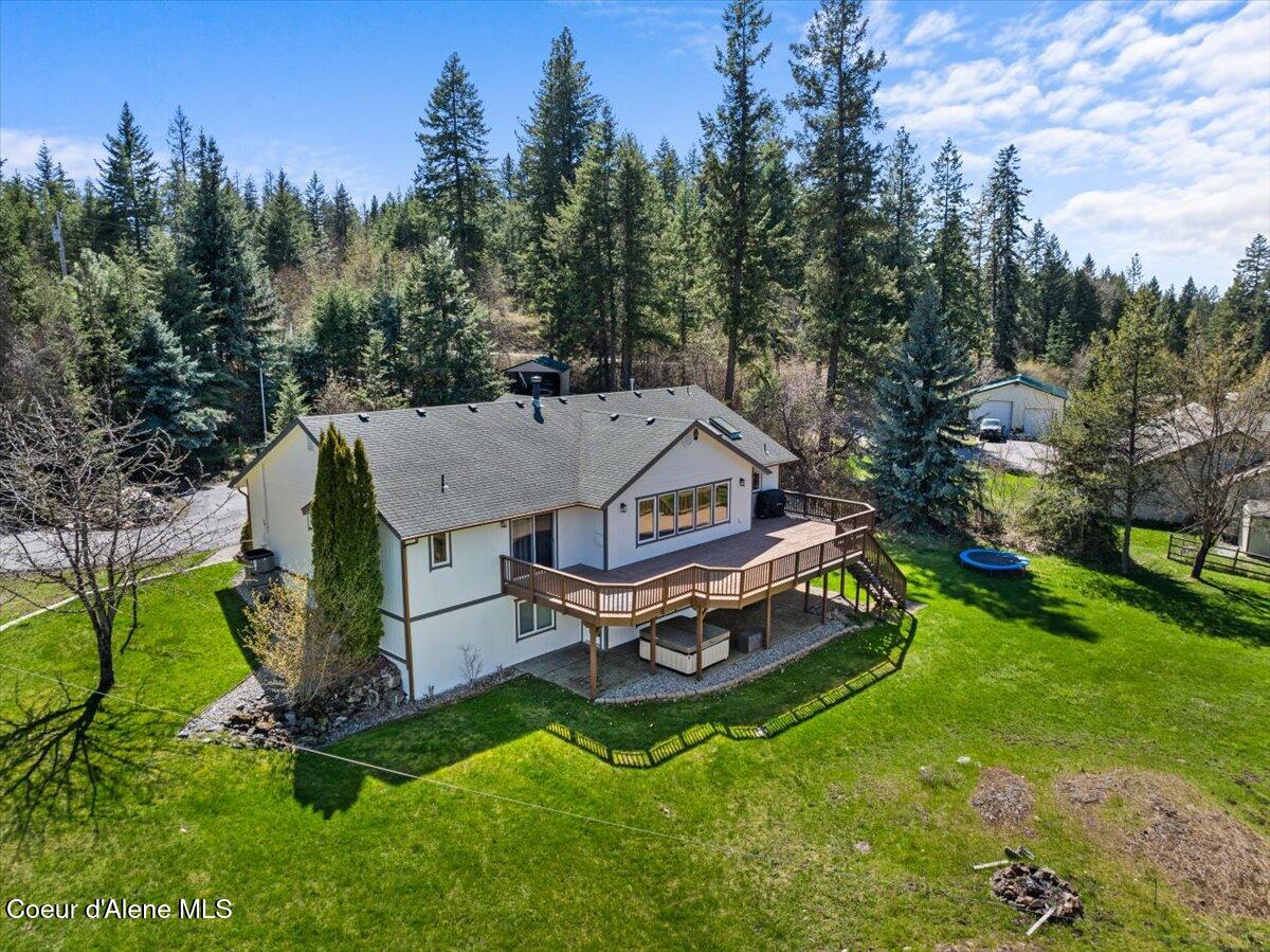 2447 East Garwood Road Hayden, ID 83835 - Photo 49 of 55 Aerial back of home