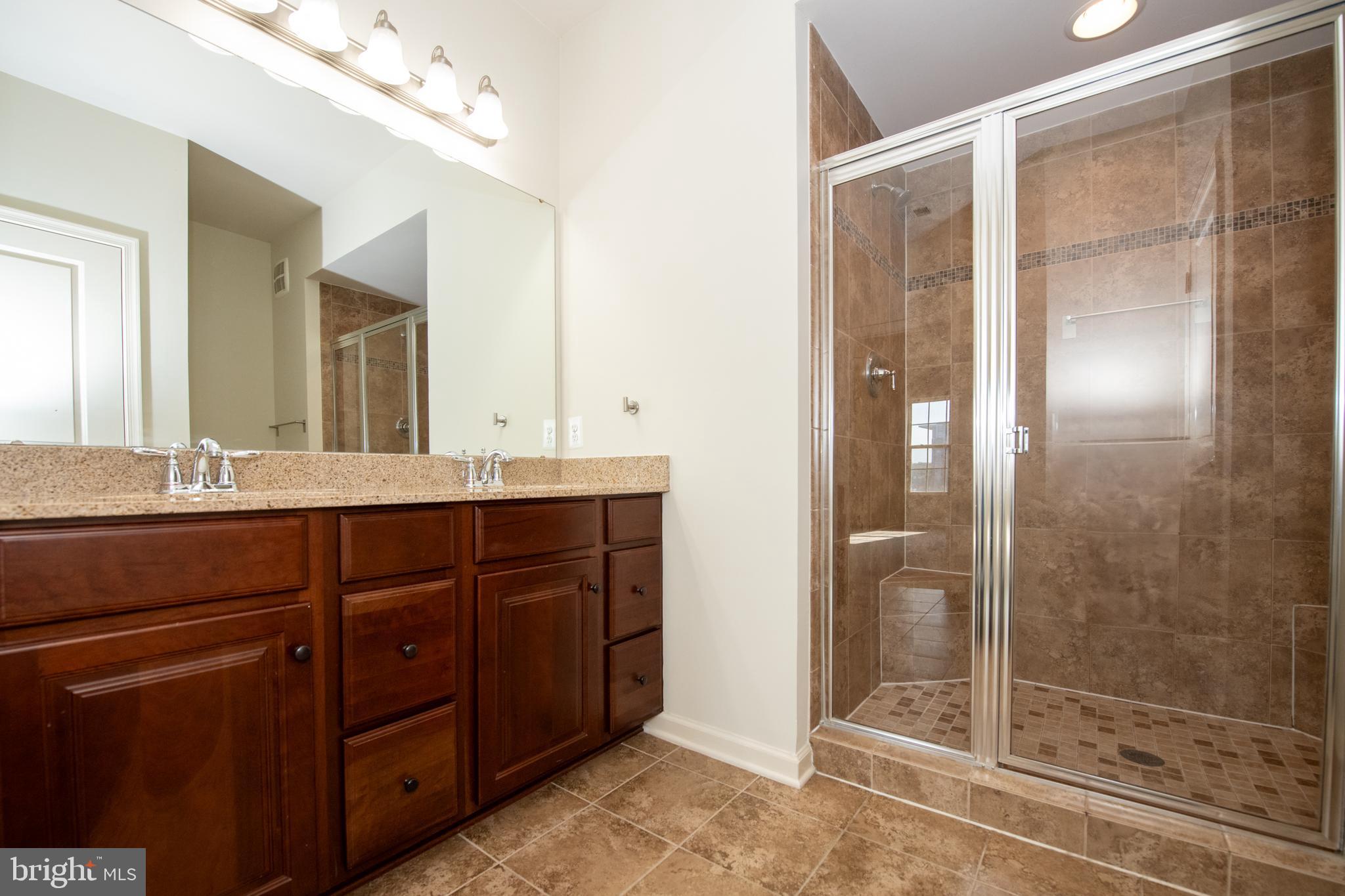 306 Mill Pond Road, Unit A Frederick, MD 21701 - Photo 24 of 31 Beautiful vanity and walk in shower