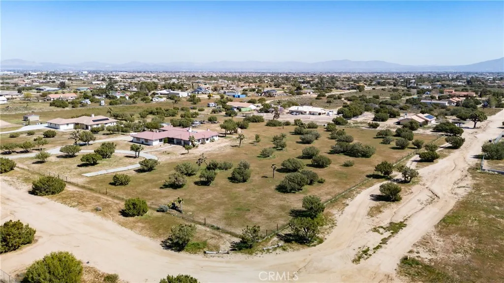 0 Lassen Road Oak Hills, CA 92344 - Photo 4 of 17 an aerial view of a residential houses with city view
