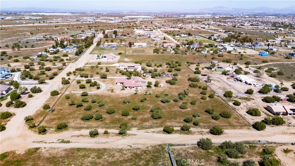 0 Lassen Road Oak Hills, CA 92344 - Photo 8 of 17 an aerial view of residential houses with outdoor space