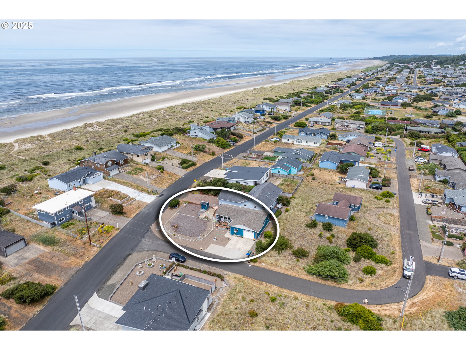 1602 Northwest Oceanic Loop Waldport, OR 97394 - Photo 46 of 47 a view of an outdoor space and city view