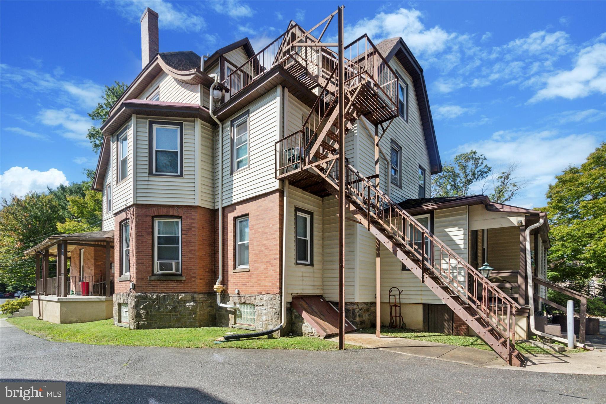 75 West Baltimore Avenue Lansdowne, PA 19050 - Photo 3 of 25 Rear of Property and Fire Escape