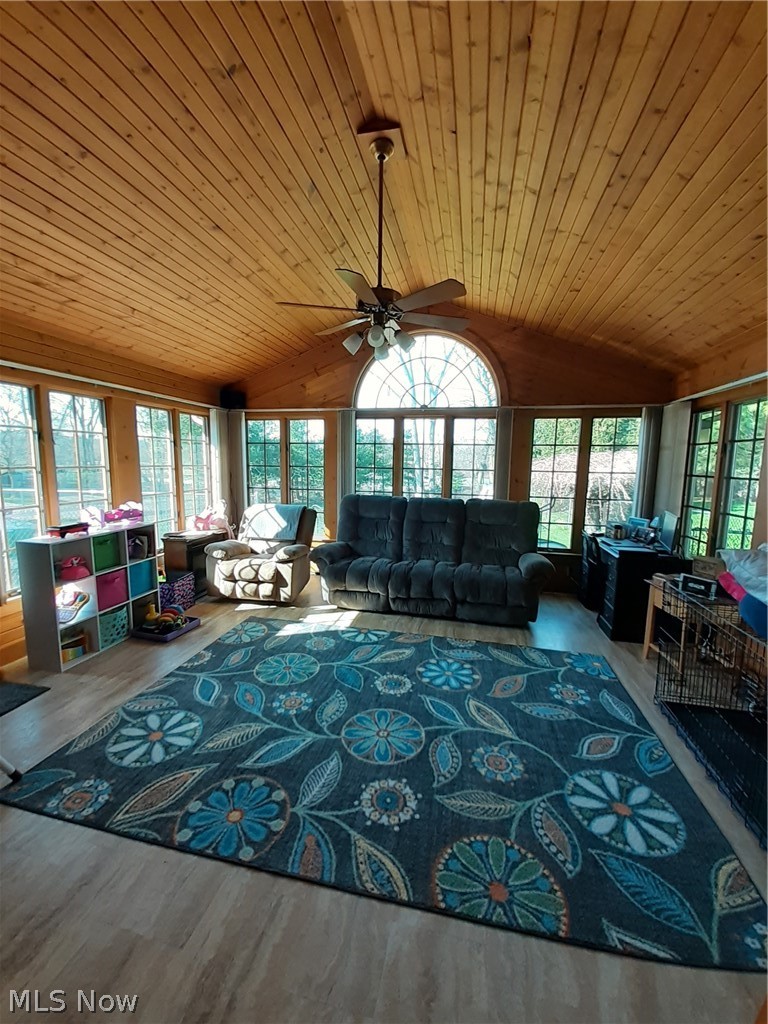 3625 Birchdale Road Northwest Canton, OH 44708 - Photo 10 of 17 Here you take in the beauty of this room and the size - all windows that brings the awesome outside in. Door to the left in this room open to the large deck.