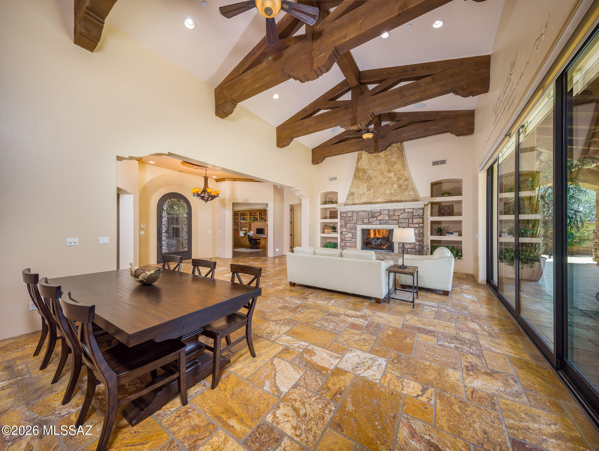 14225 North Rocking Ridge Court Marana, AZ 85658 - Photo 8 of 51 Formal dining with formal living