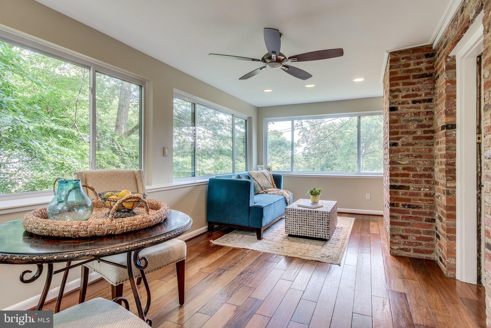 3428 Woodside Road Alexandria, VA 22310 - Photo 22 of 58 Relaxation conveys with the sunroom