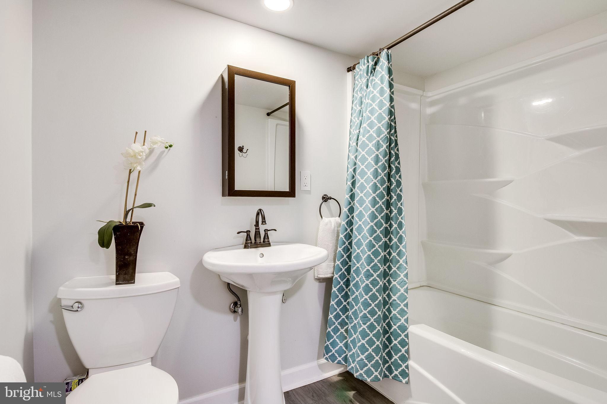 3428 Woodside Road Alexandria, VA 22310 - Photo 50 of 58 Basement bath, adorable like everything else here.