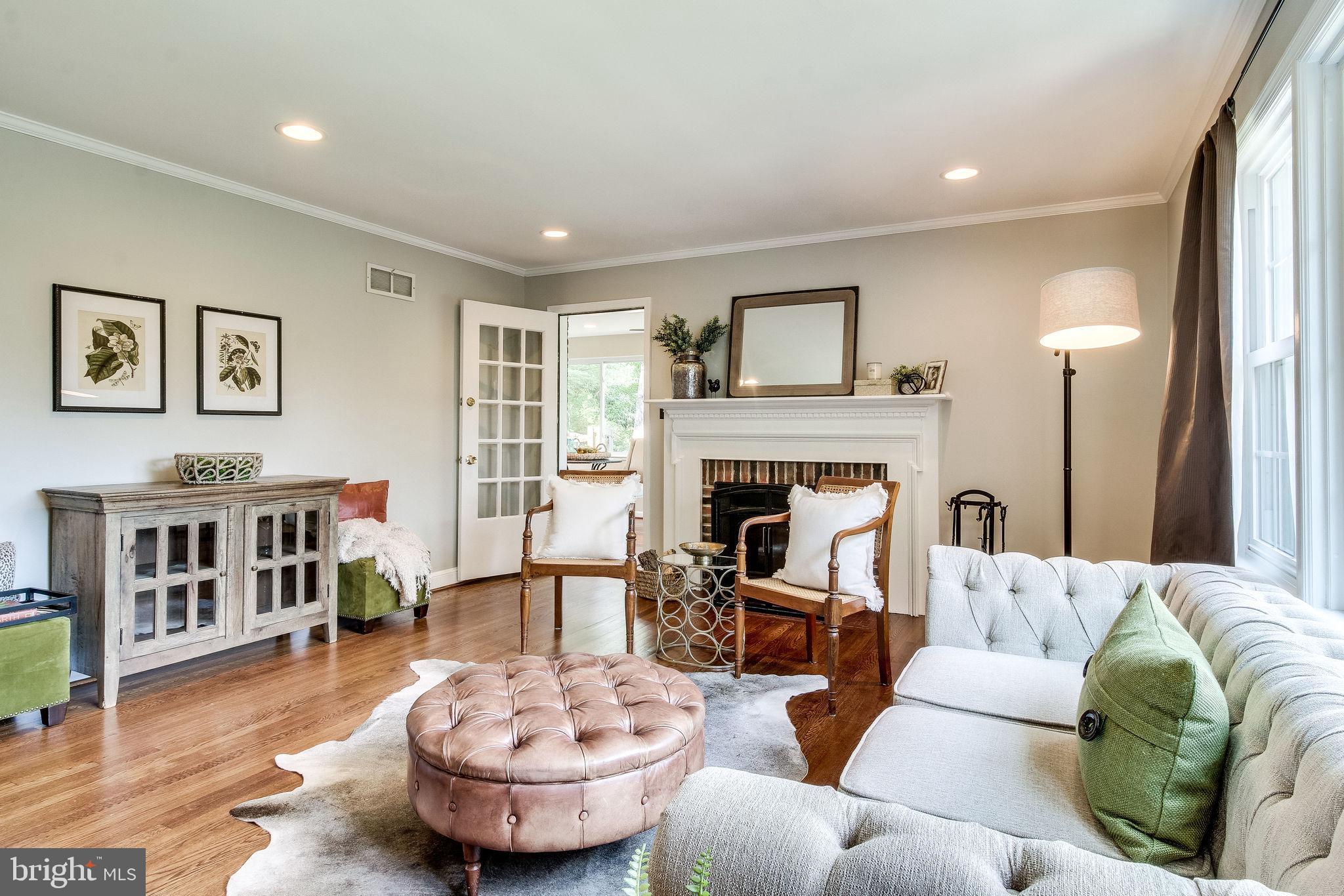 3428 Woodside Road Alexandria, VA 22310 - Photo 8 of 58 But this living room is so fab, take another look