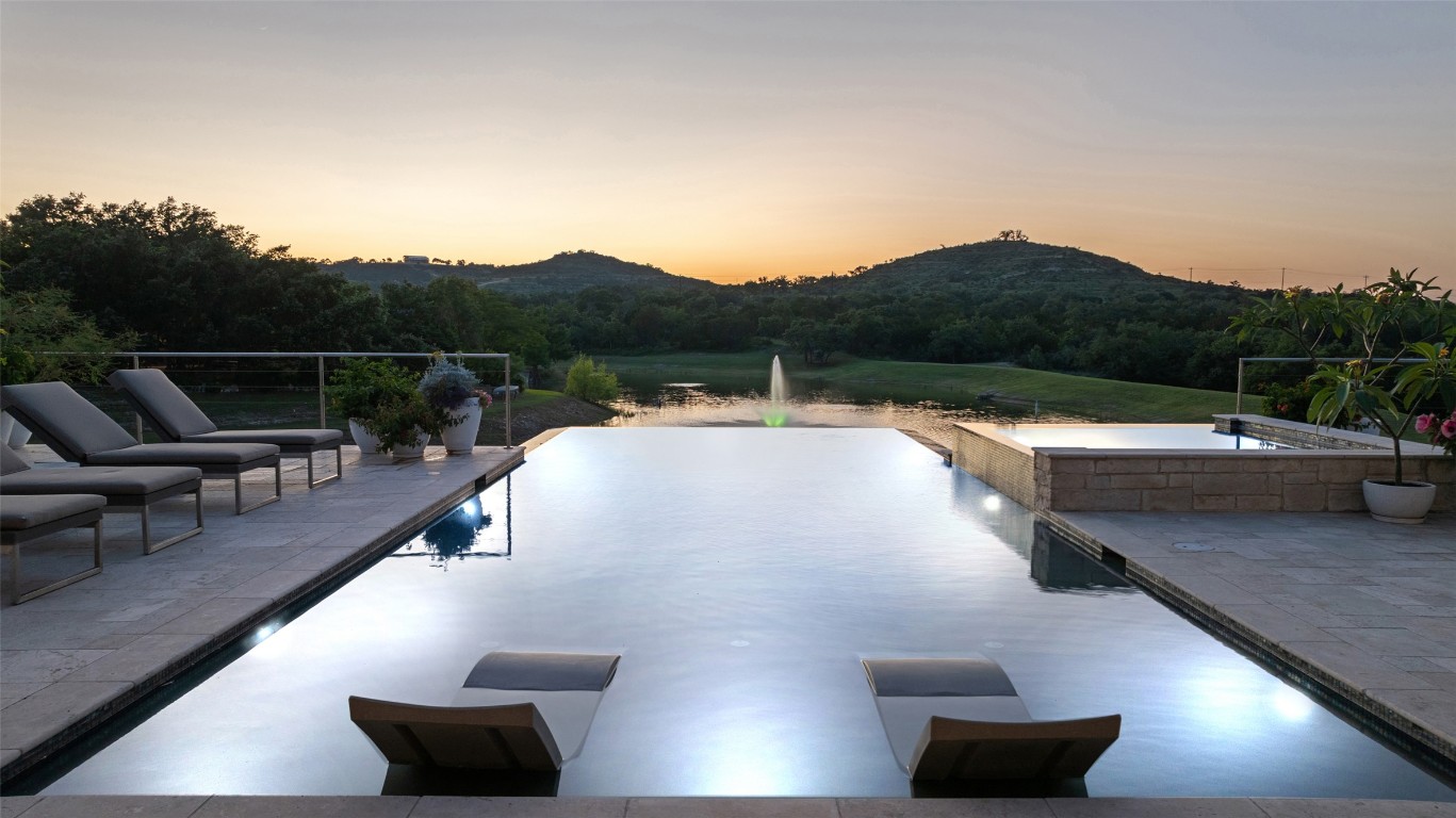 101 Rolling Hills Road Blanco, TX 78606 - Photo 10 of 38 a view of swimming pool with a lounge chair
