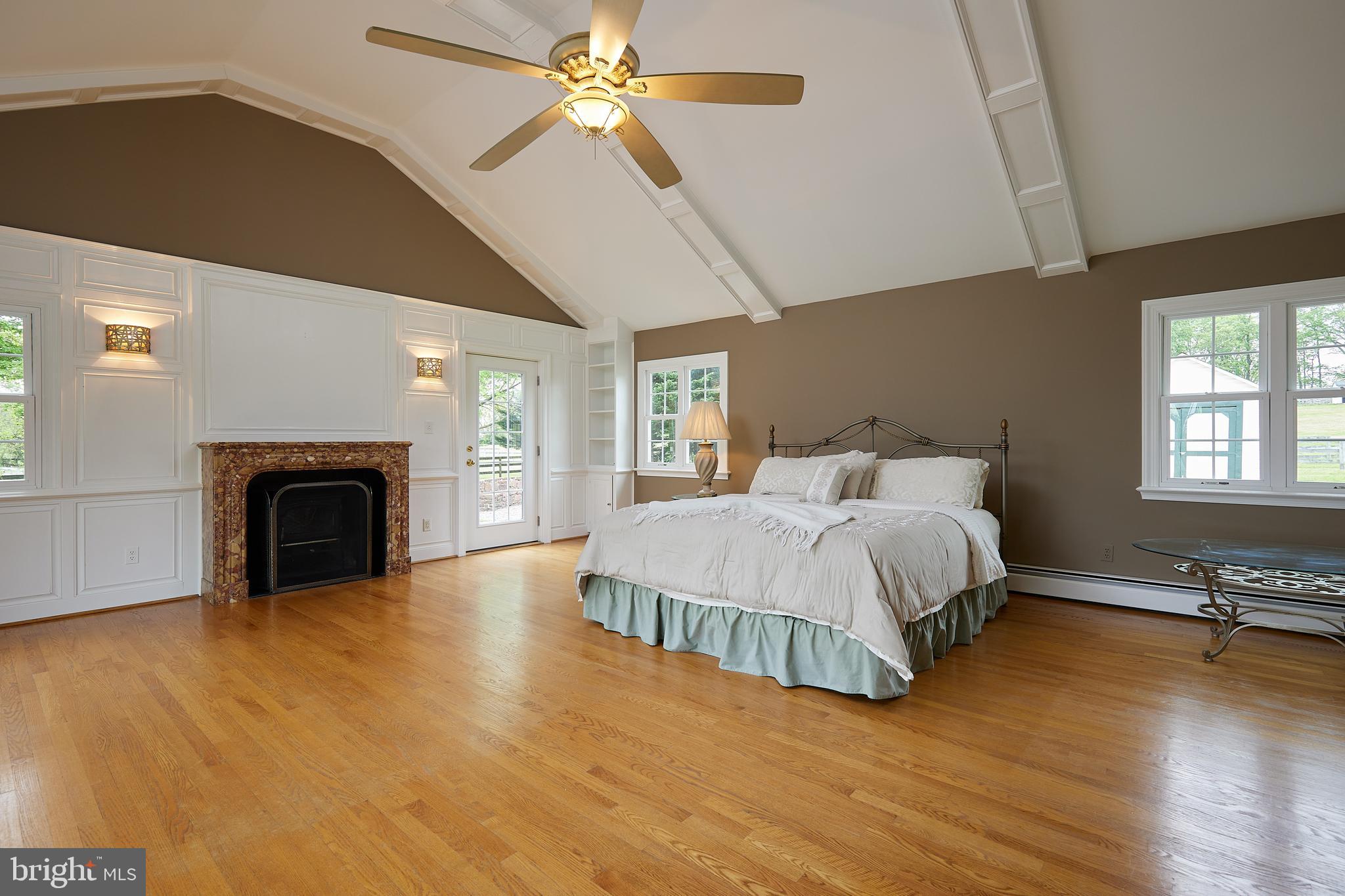 18410 Beallsville Road Poolesville, MD 20837 - Photo 22 of 55 Owners bedroom with fireplace