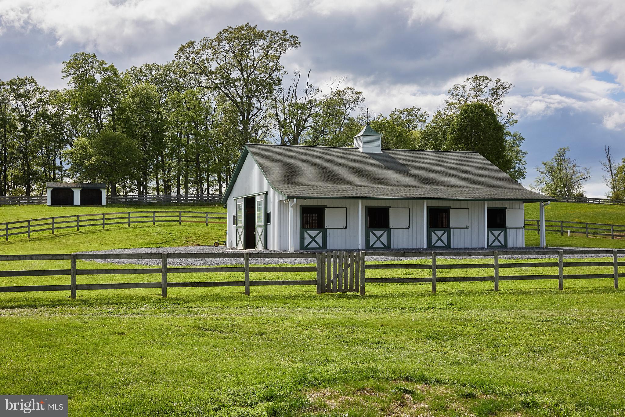 18410 Beallsville Road Poolesville, MD 20837 - Photo 44 of 55 Stable within site of house