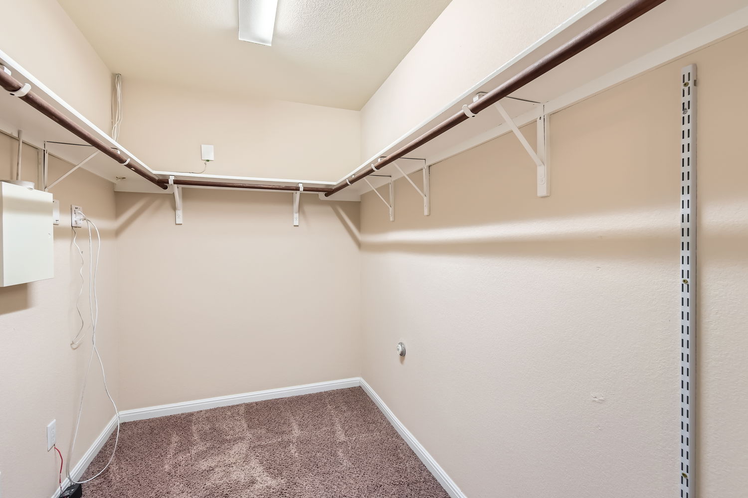 547 Stone View Trail, Unit 112 Austin, TX 78737 - Photo 16 of 28 a view of an empty walk in closet
