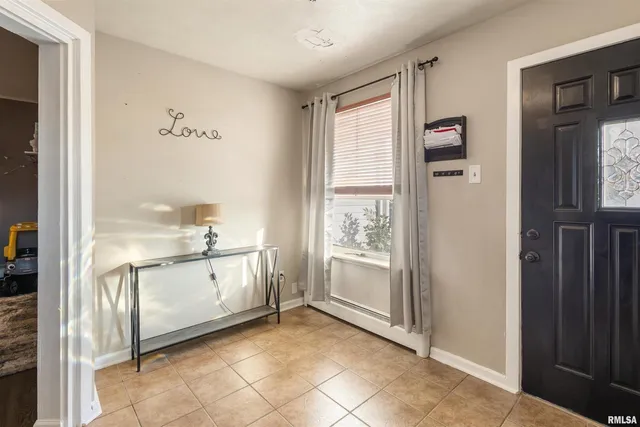 a view of a kitchen with window