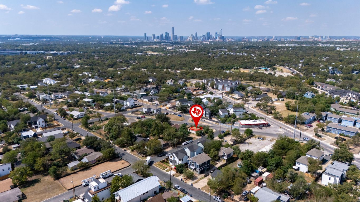 4801 Lott Avenue Austin, TX 78721 - Photo 17 of 20 an aerial view of a city
