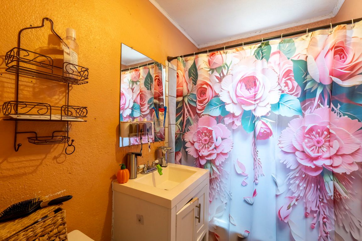 4801 Lott Avenue Austin, TX 78721 - Photo 9 of 20 a bathroom with a sink toilet and vanity