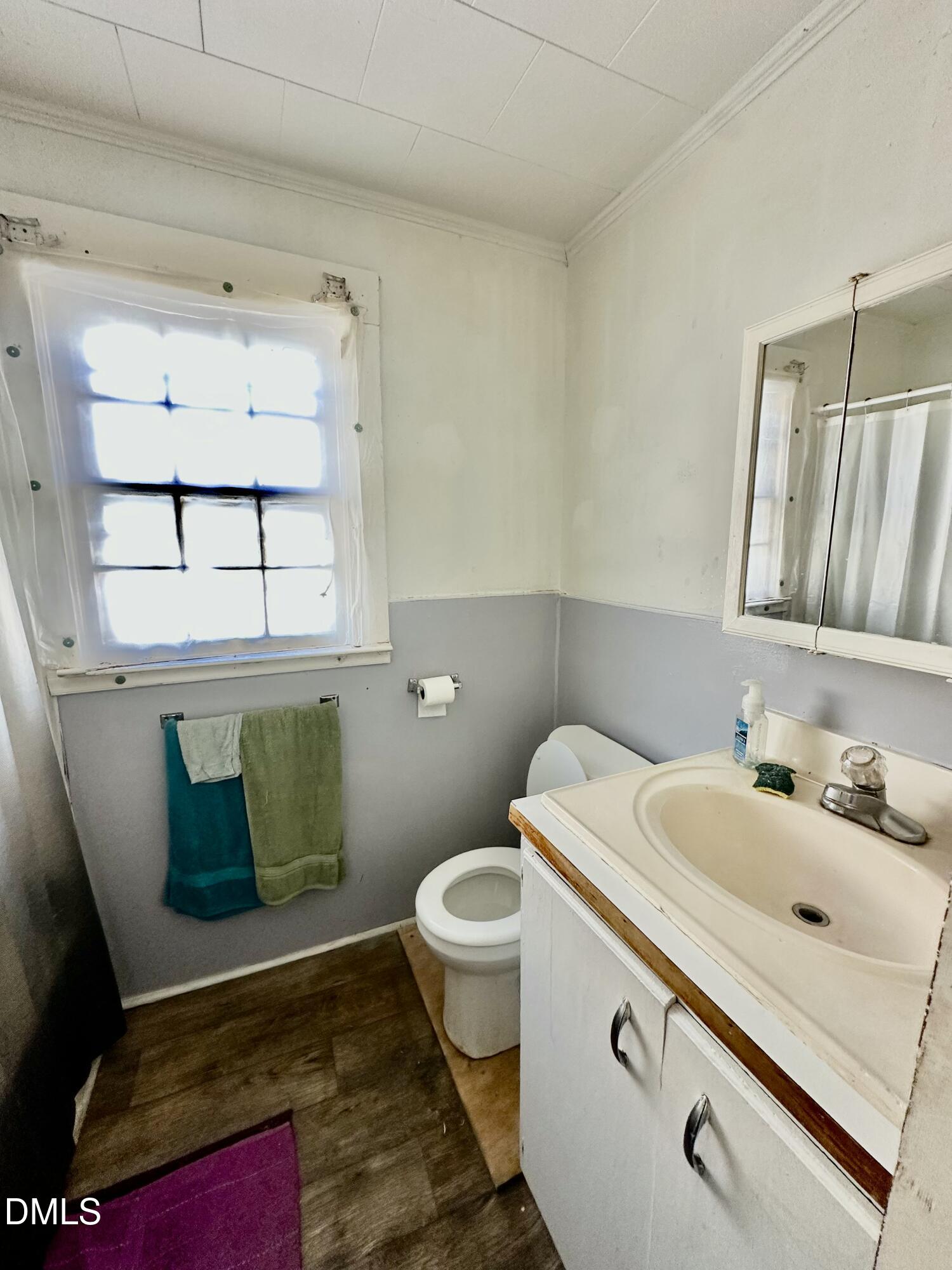 142 Yarborough Street Roxboro, NC 27573 - Photo 12 of 12 a bathroom with a sink and a toilet