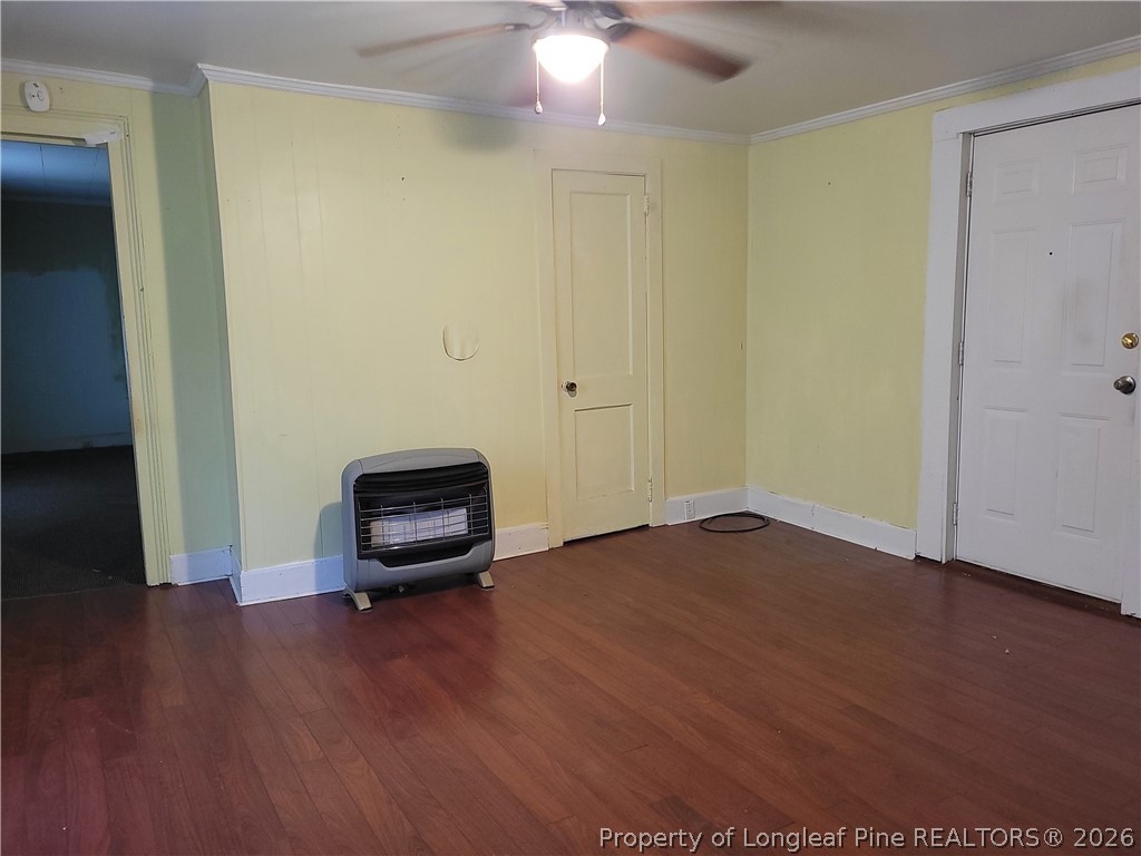 39 Durant Road Wilson's Mills, NC 27527 - Photo 3 of 11 a view of a livingroom with wooden floor