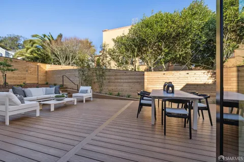 a view of a outdoor seating