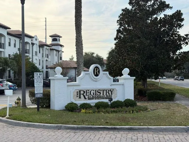 a view of street sign