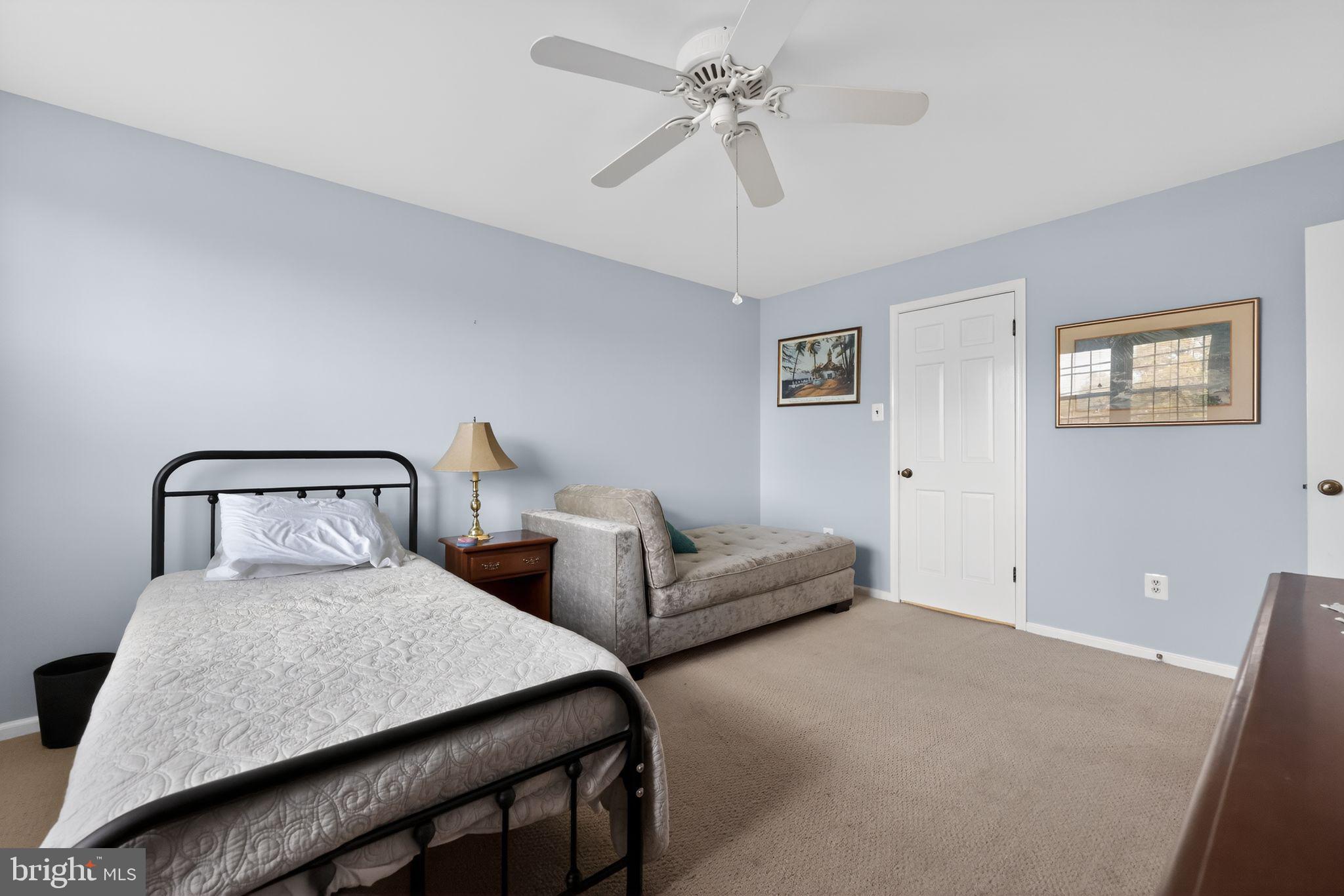 213 Haddonfield Cmns, Unit 213 Haddonfield, NJ 08033 - Photo 18 of 35 Serene bedroom with soft blue hues.