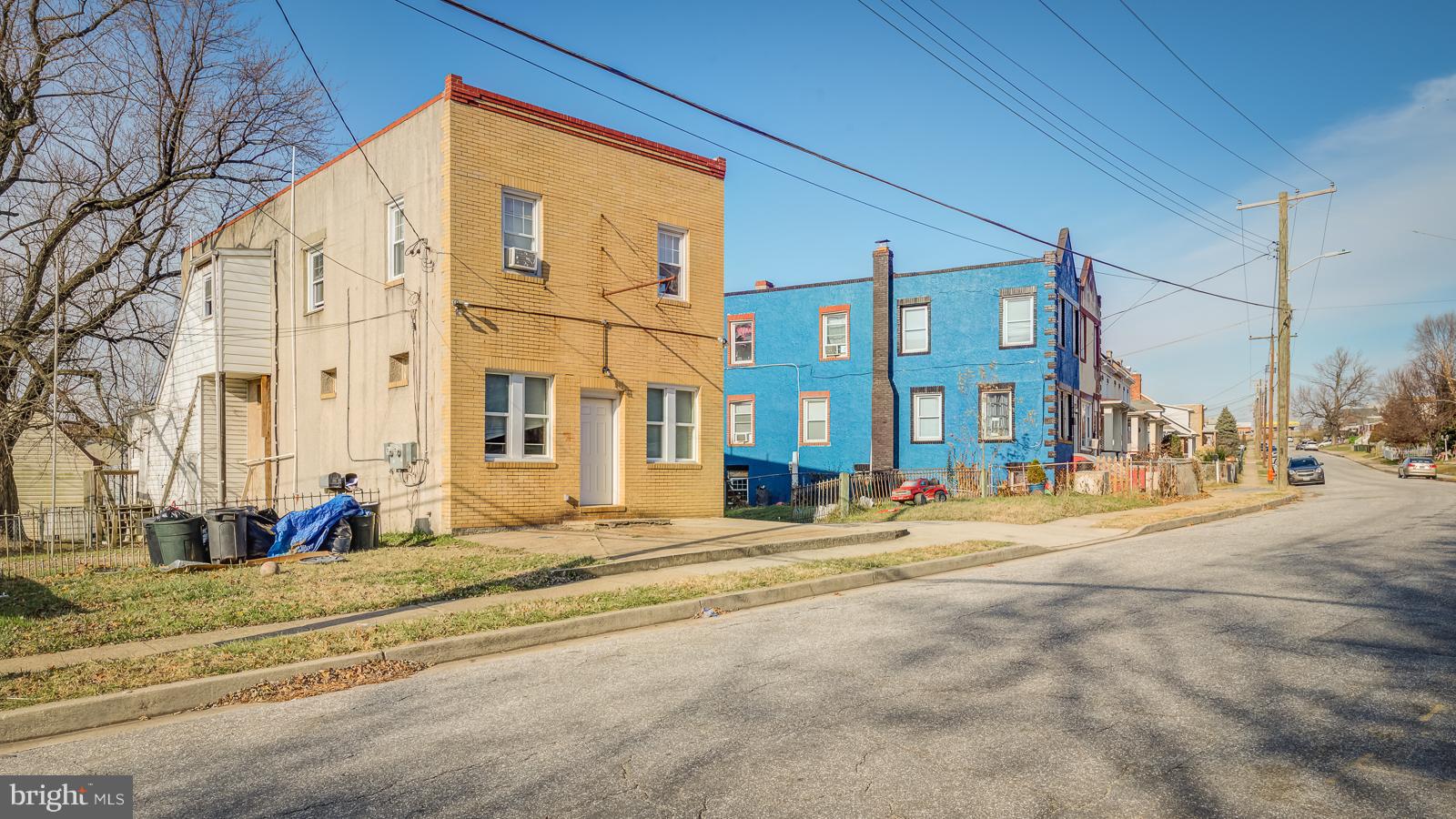 548 46th Street Baltimore, MD 21224 - Photo 7 of 13 Front/Left Side Exterior