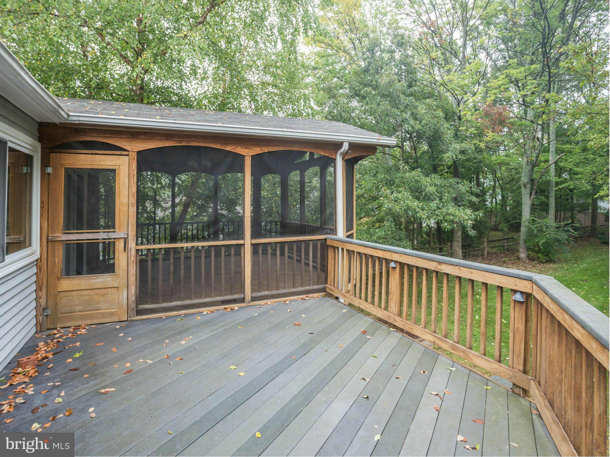 2323 Archdale Road Reston, VA 20191 - Photo 23 of 30 a view of a wooden deck