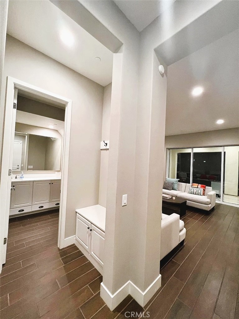 5177 Pomona Rincon Road Eastvale, CA 92880 - Photo 3 of 25 a view of a living room and dining room
