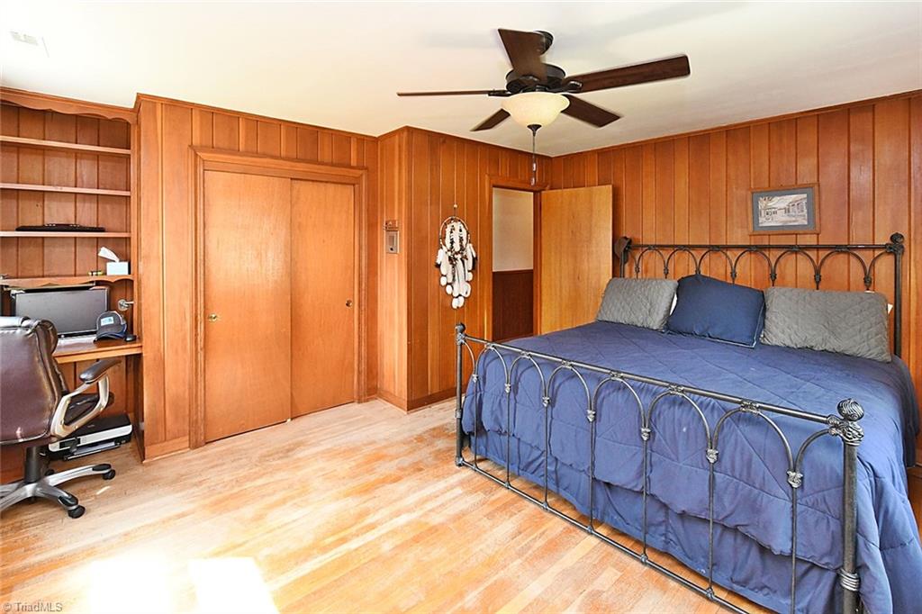 320 Doub Road Lewisville, NC 27023 - Photo 15 of 26 Second photos of third bedroom, large enough for king-sized bed, nice light fixture/fan