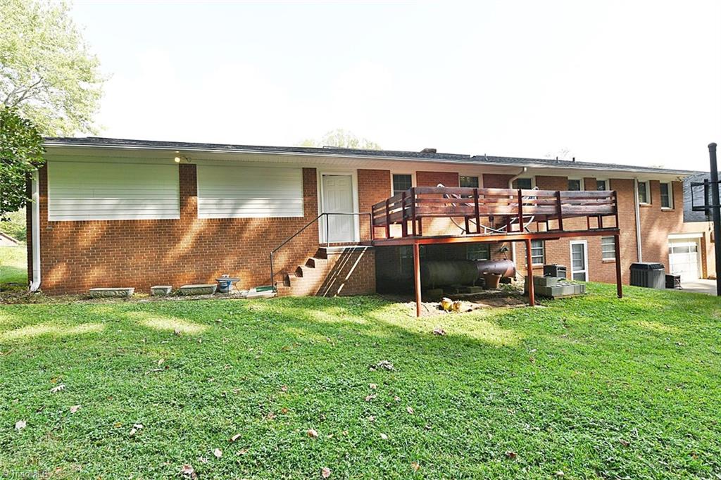 320 Doub Road Lewisville, NC 27023 - Photo 24 of 26 Back view of home