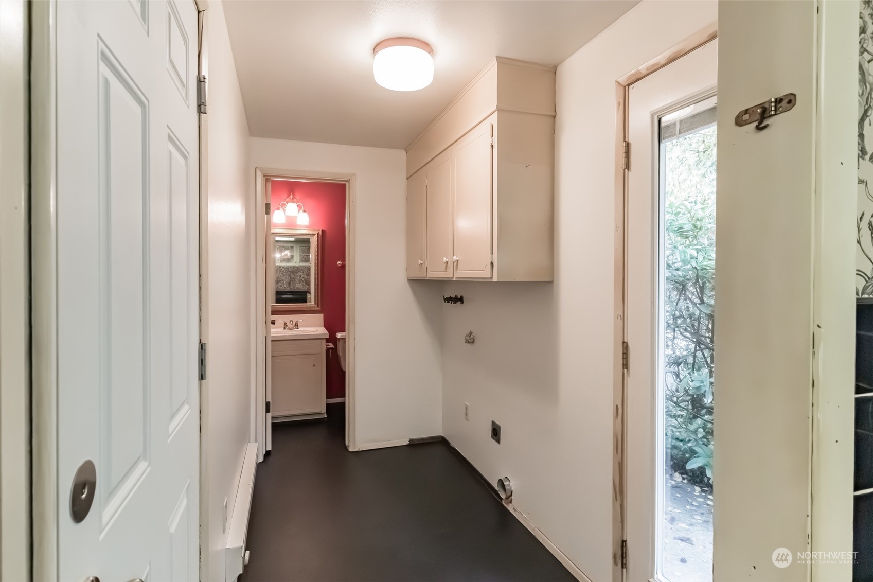 7920 187th Avenue Southwest Rochester, WA 98579 - Photo 12 of 28 a view of a hallway with wooden floor