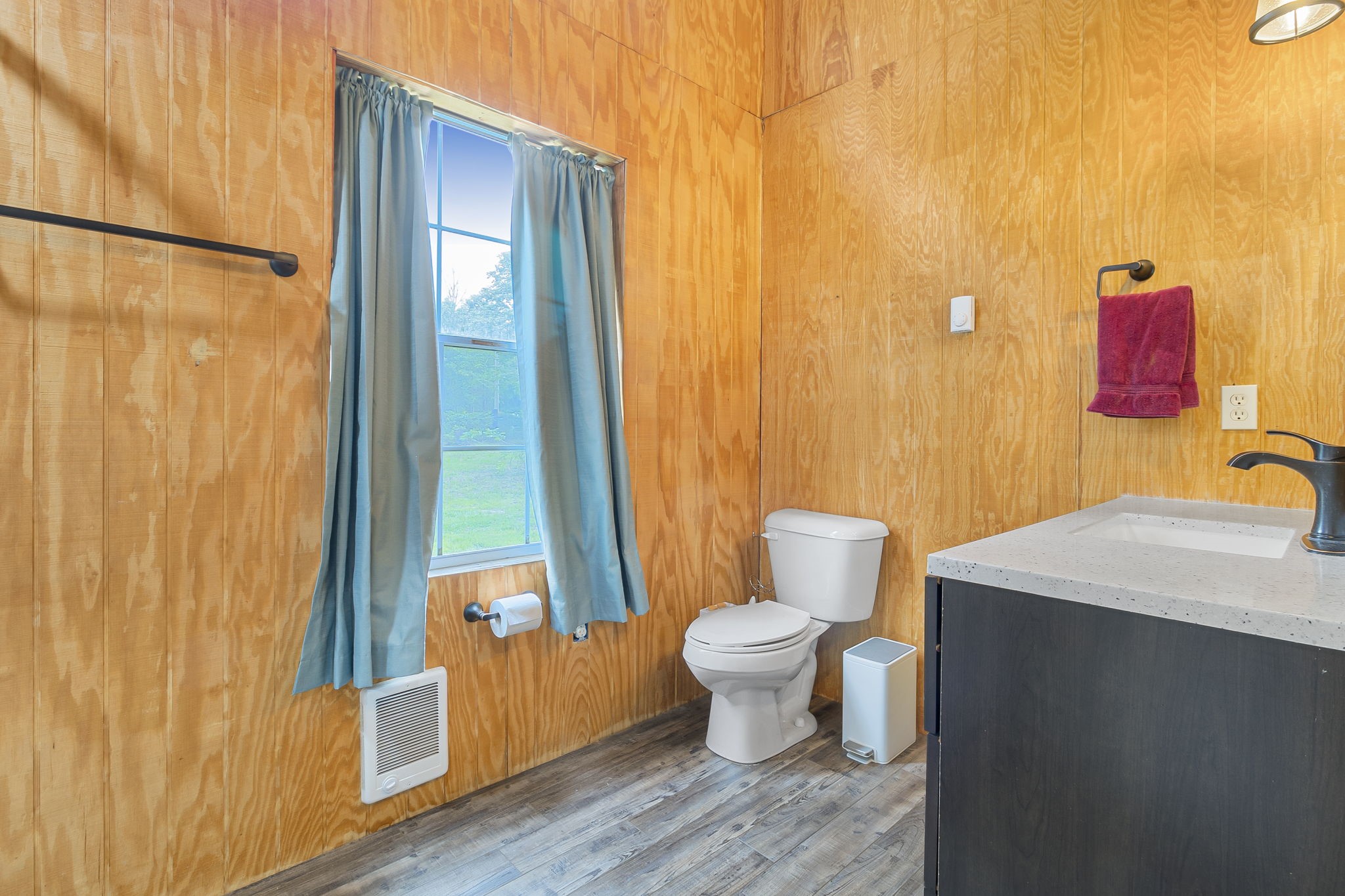 300 Collier Road Point Blank, TX 77364 - Photo 14 of 49 a bathroom with a sink toilet and shower