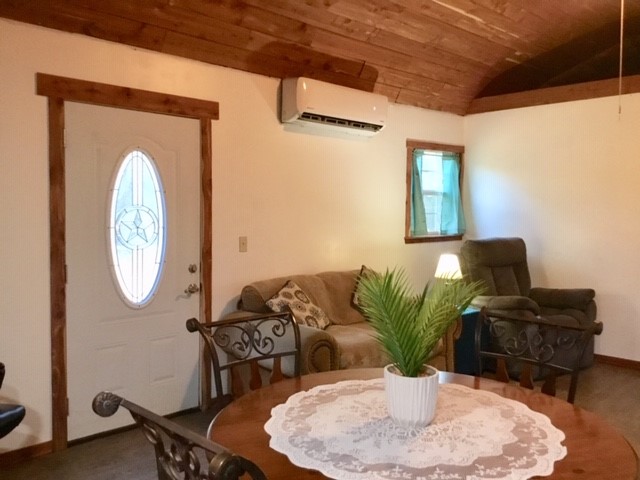300 Collier Road Point Blank, TX 77364 - Photo 47 of 49 a close view of dining table with potted plant