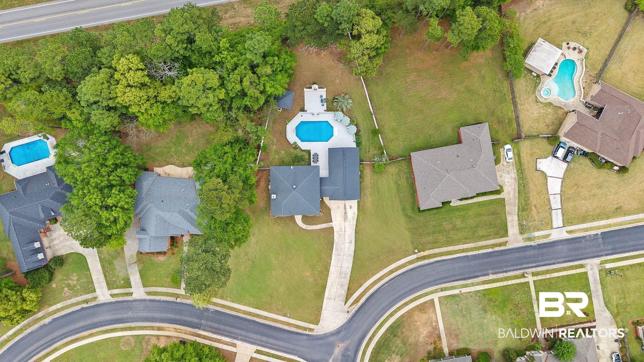 2 Speckle Trout Route Daphne, AL 36527 - Photo 53 of 61 Bird's eye view of a pool