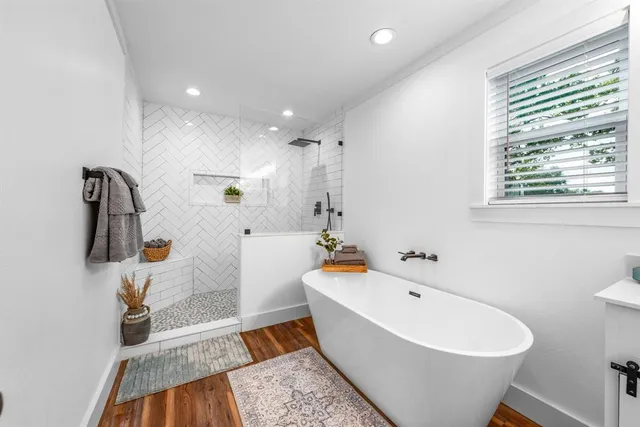 a bathroom with a sink and a bathtub