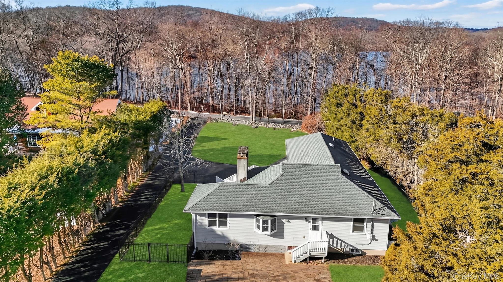 1166 Hunterbrook Road Yorktown Heights, NY 10598 - Photo 28 of 36 an aerial view of a house with a yard