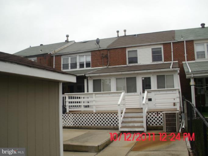 1719 Melbourne Road Dundalk, MD 21222 - Photo 3 of 16 Exterior (Rear)