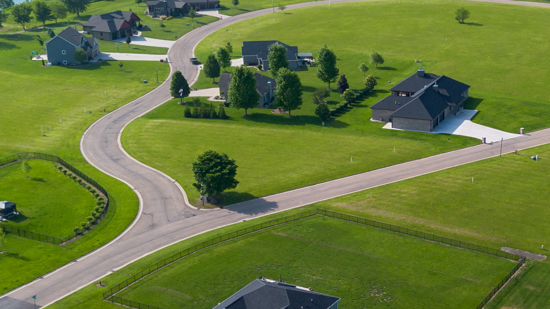 Lot 9 Vermilionvue Trace LaSalle, IL 61301 - Photo 14 of 27 an aerial view of a golf course with a swimming pool