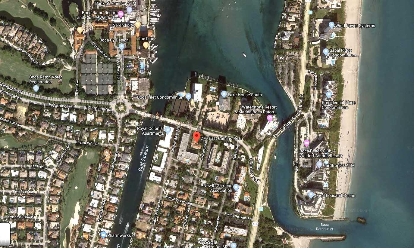 770 East Camino, Unit 30 Boca Raton, FL 33432 - Photo 43 of 43 Location in Map