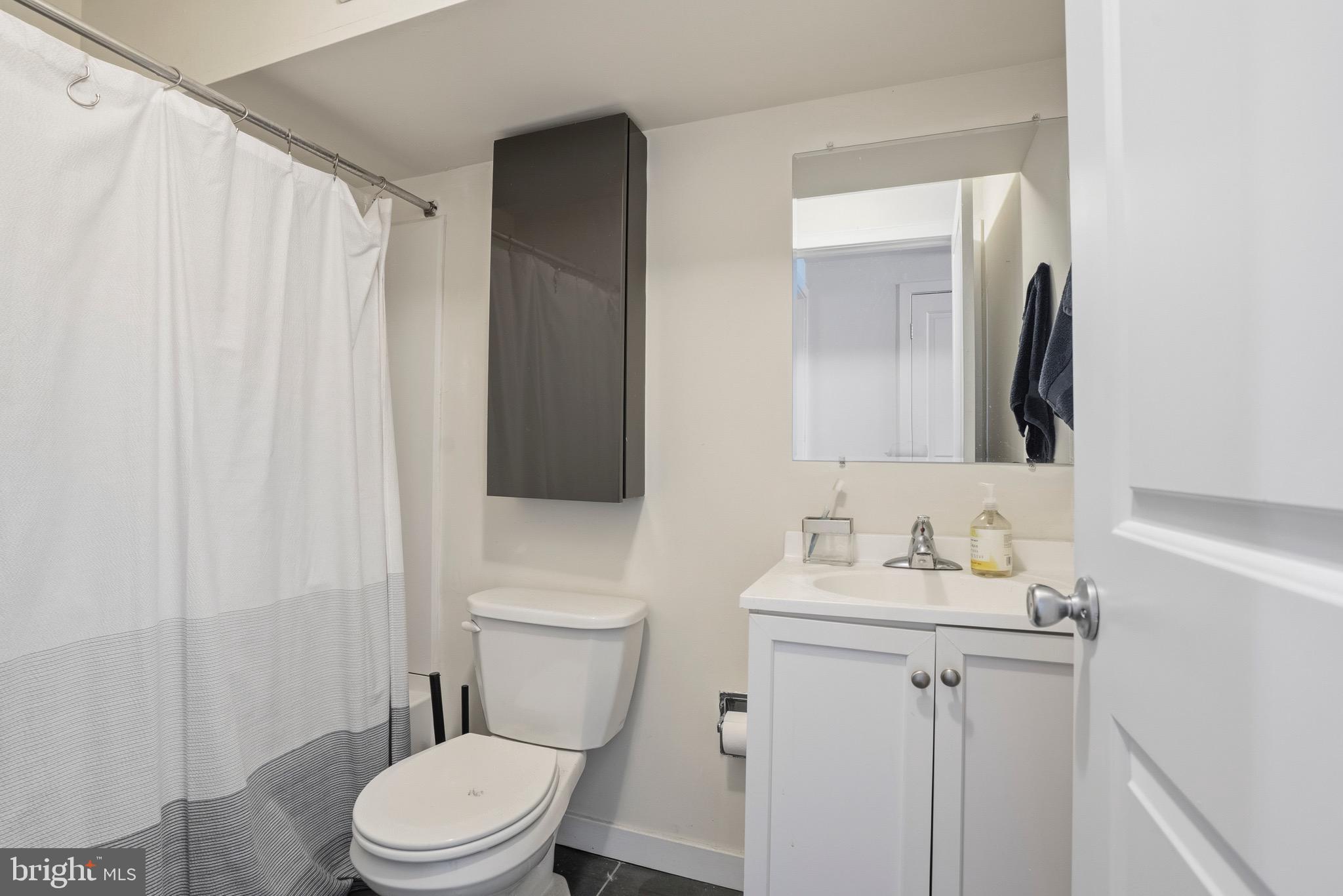 520 South 4th Street, Unit C Philadelphia, PA 19147 - Photo 11 of 18 a white toilet sitting next to a bathroom sink