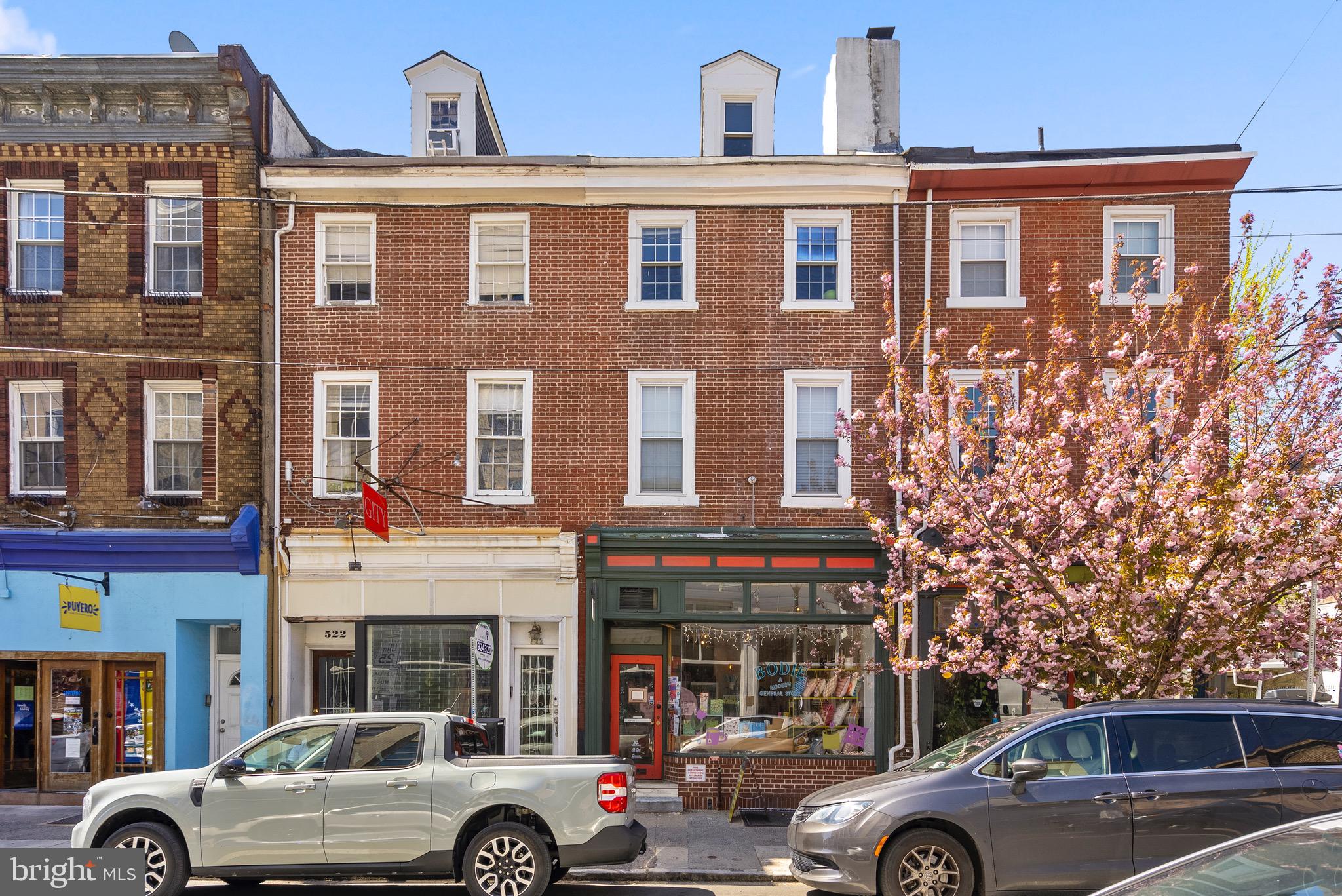 520 South 4th Street, Unit C Philadelphia, PA 19147 - Photo 17 of 18 a front view of a building with parking space