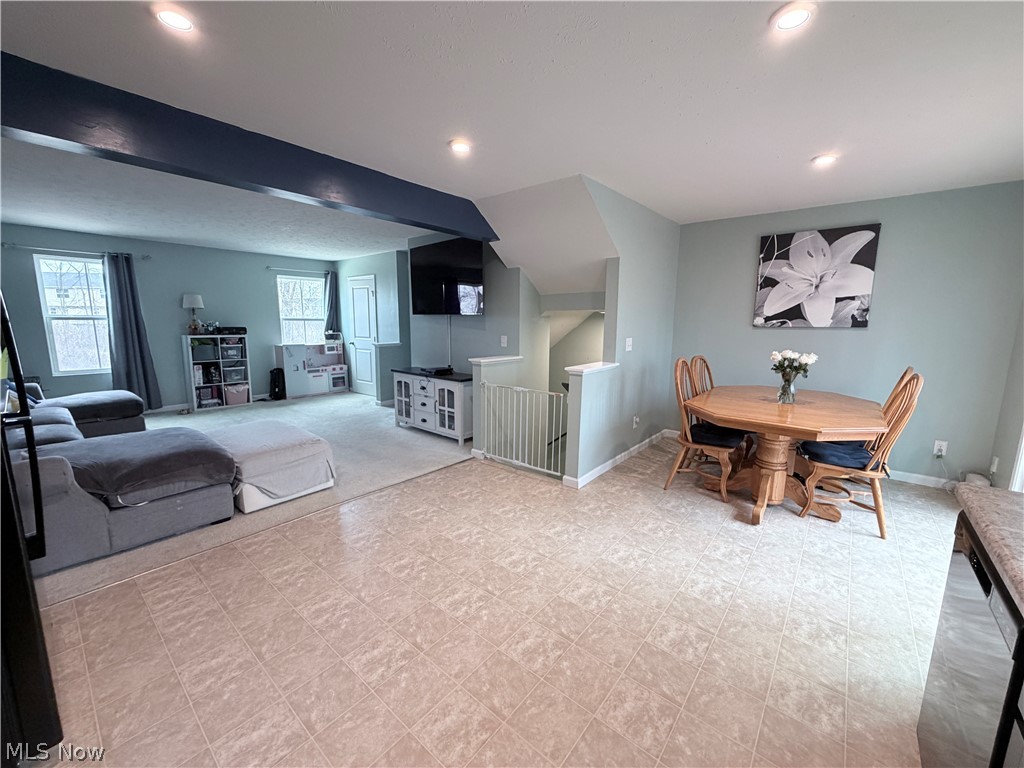 177 Raintree Lane Painesville, OH 44077 - Photo 28 of 40 Dining room with recessed lighting and light floors