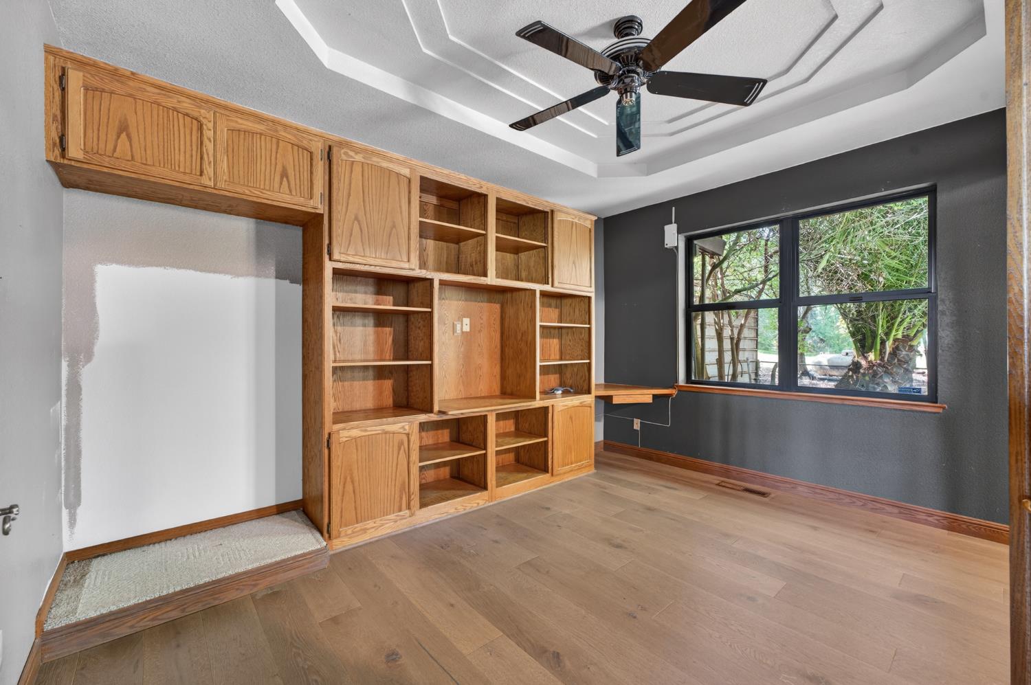 10665 Mt Vernon Road Auburn, CA 95603 - Photo 31 of 45 a view of an empty room with a window and cabinet