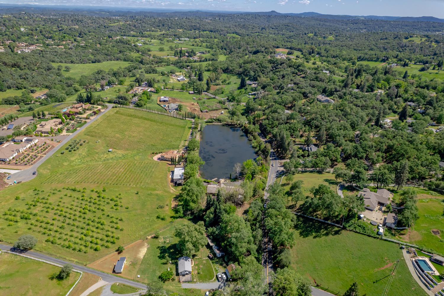 10665 Mt Vernon Road Auburn, CA 95603 - Photo 4 of 45 an aerial view of residential houses with outdoor space