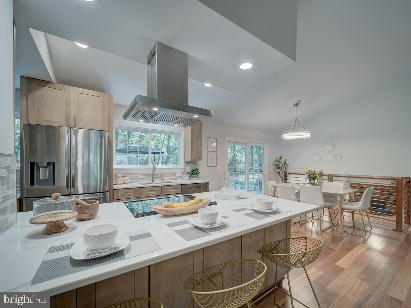 12356 Lima Lane Reston, VA 20191 - Photo 4 of 44 a kitchen with lots of counter space a sink and appliances