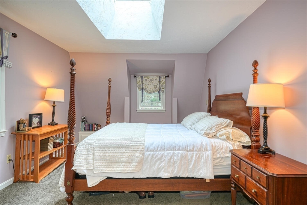 60 Coal Kiln Road Princeton, MA 01541 - Photo 20 of 31 a bedroom with a bed and a lamp on dresser